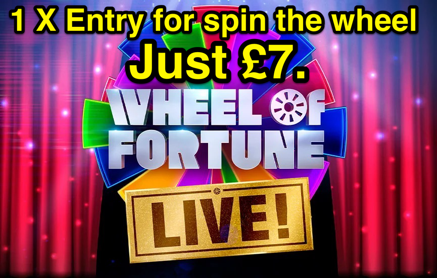 1 x Entry spin the wheel of fortune